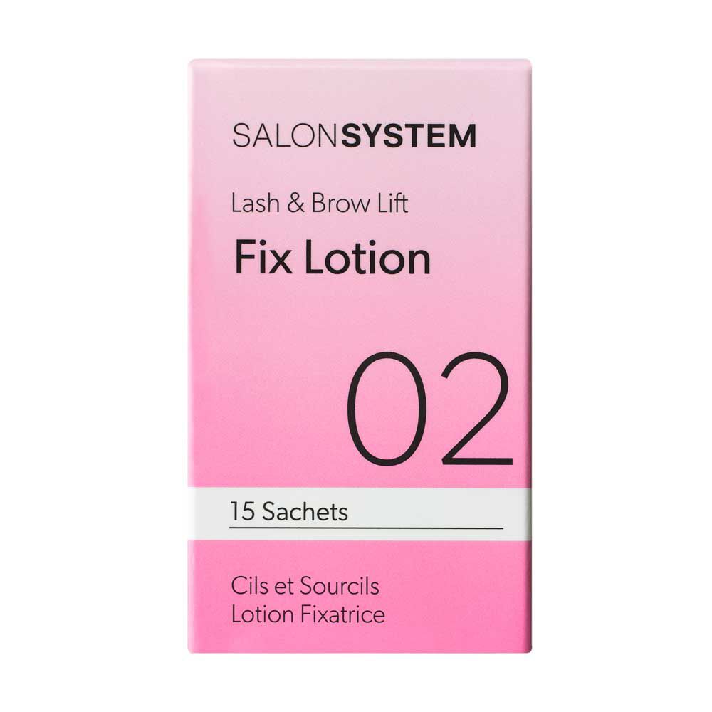 Salon System Lash & Brow Lift Étape 2 Lotion Fixatrice Sachets 15 pcs