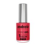 Andreia Professional Hybrid Gel Vernis &agrave; ongles - Fusion Color H19 Rose Fort 10.5ml