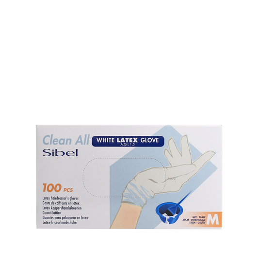 Clean All Handschoenen Latex M x100