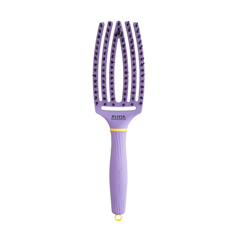 Olivia Garden Fingerbrush Inner Child brosse &agrave; cheveux Snuggle Purple