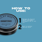 Osmo Clay Wax Produit Coiffant À Base D’Argile 25ml