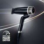 ghd Speed s&egrave;che-cheveux ultra-rapide noir mat