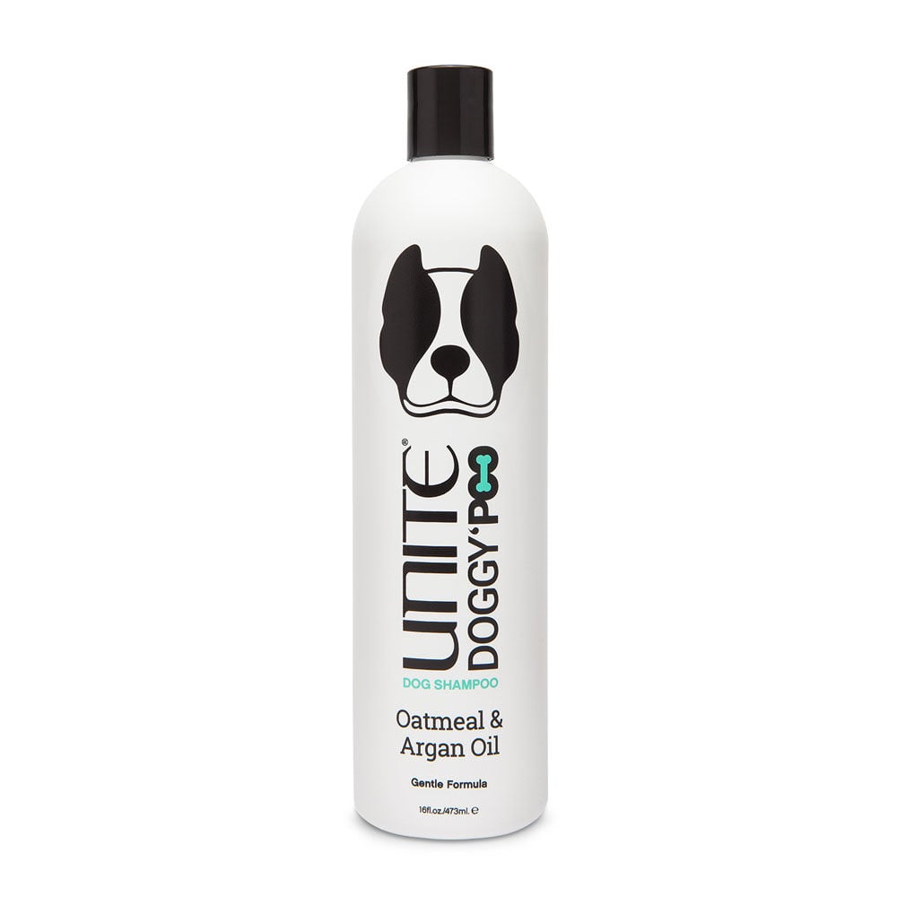 Unite Hair DOGGY 'POO Shampooing pour Chien &agrave; l&rsquo;Avoine et &agrave; l&rsquo;Huile d&rsquo;Argan 473ml