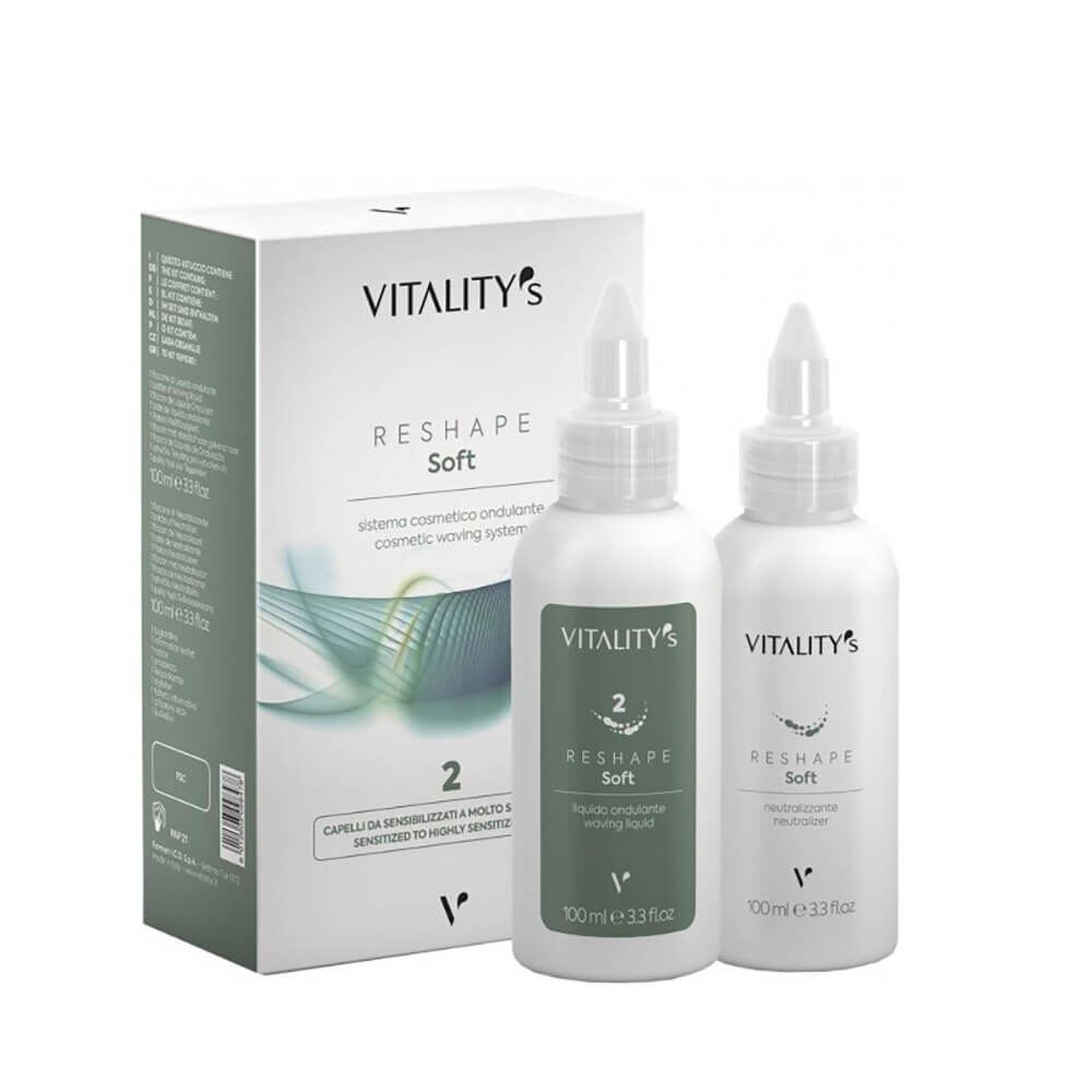 Vitality's Ensemble Reshape Soft 2 Permanente Cheveux Sensibilisé 200ml