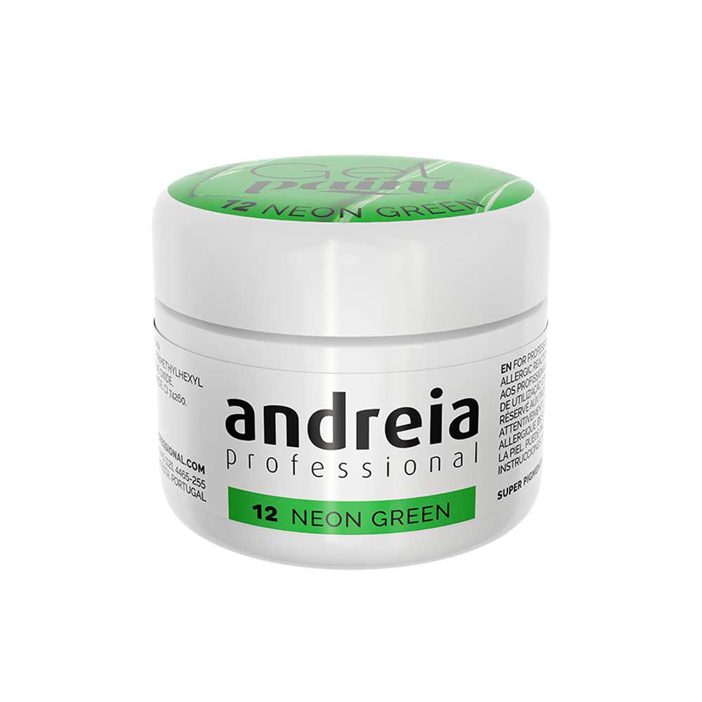 Andreia Professional Gel Paint - 12 Vert n&eacute;on 4ml
