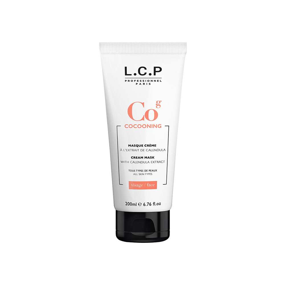 L.C.P Professionnel Cocooning Masque Crème à l’Extrait de Calendula 200ml L.C.P Professionnel Cocooning Masque Crème à l’Extrait de Calendula 200ml