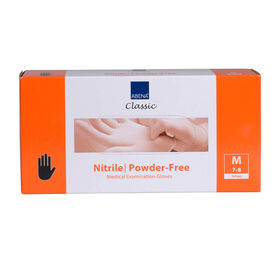 Abena Gloves Nitrile Black M 100Pcs/290483