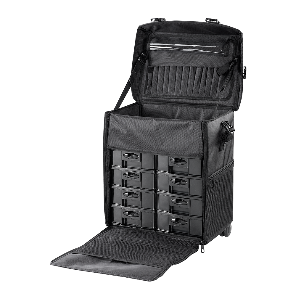 S-PRO Valise de Manucure Noir Produits professionnels Pro-Duo