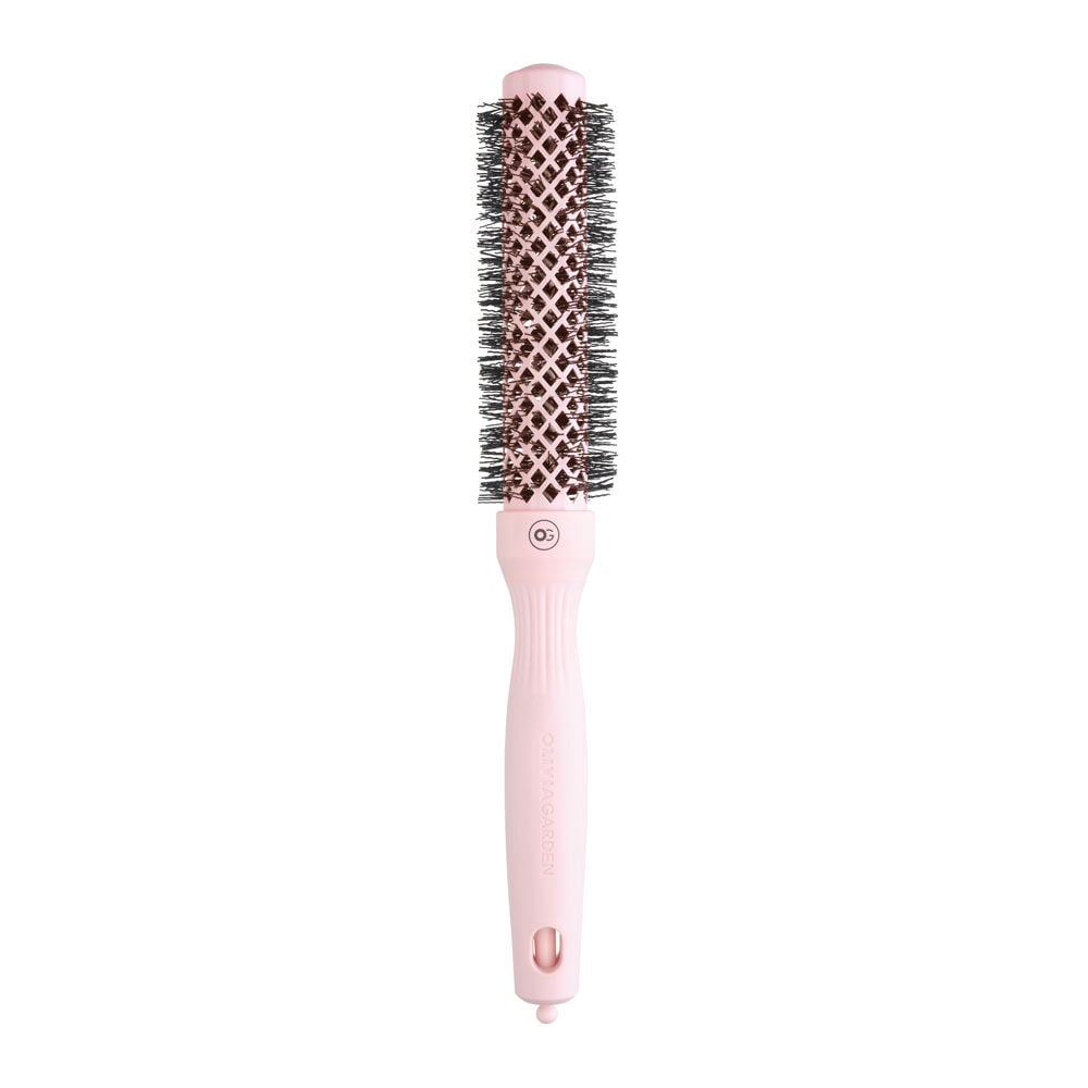 Olivia Garden Expert Blowout Speed Borstel met golvende borstelharen Pastelroze 25