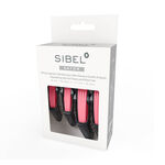 Sibel Section Clip Strong Set 4 st Roze