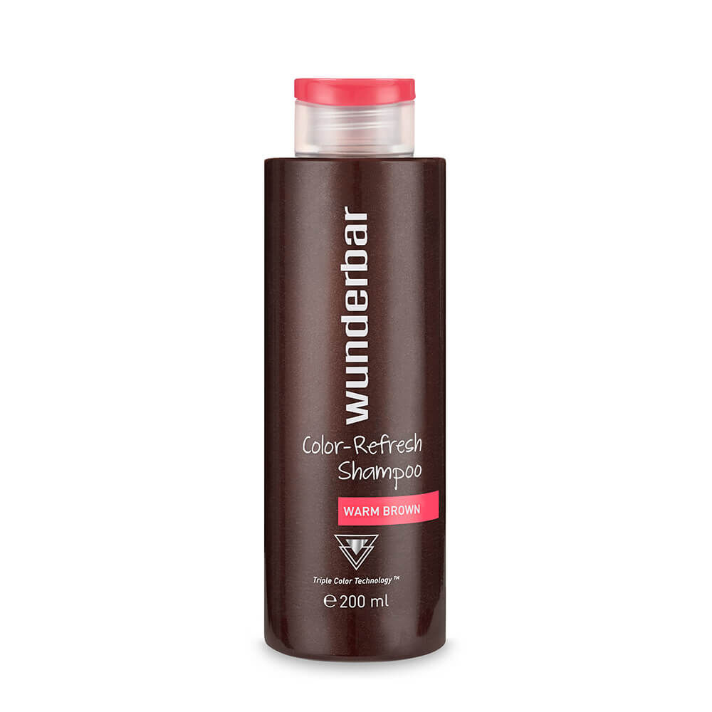 Wunderbar Shampooing Color Refresh Châtain Chaud 200ml