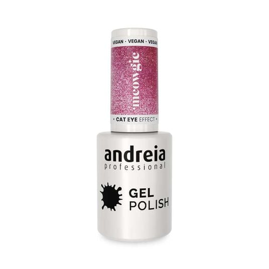 Andreia Professional Meowgic Cat Eye Effect Gel Poilsh - MC3 Roze 10.5ml