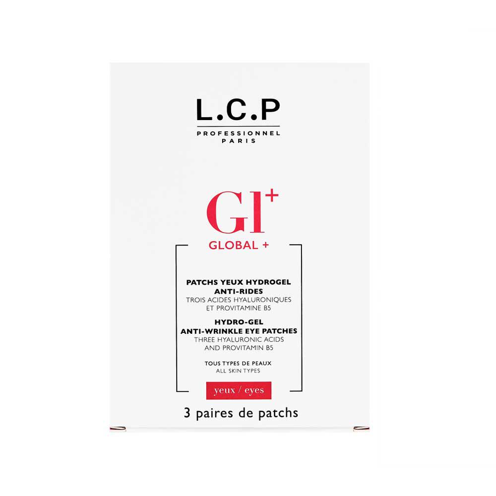 L.C.P Professionnel Anti-rimpel Hydrogel Oogpatches Goud x3