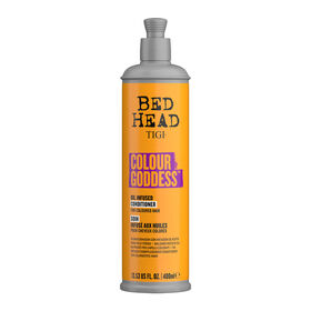 Tigi Bed Head Colour Goddess Soin Infusé Huiles Naturelles Cheveux Colorés 400ml