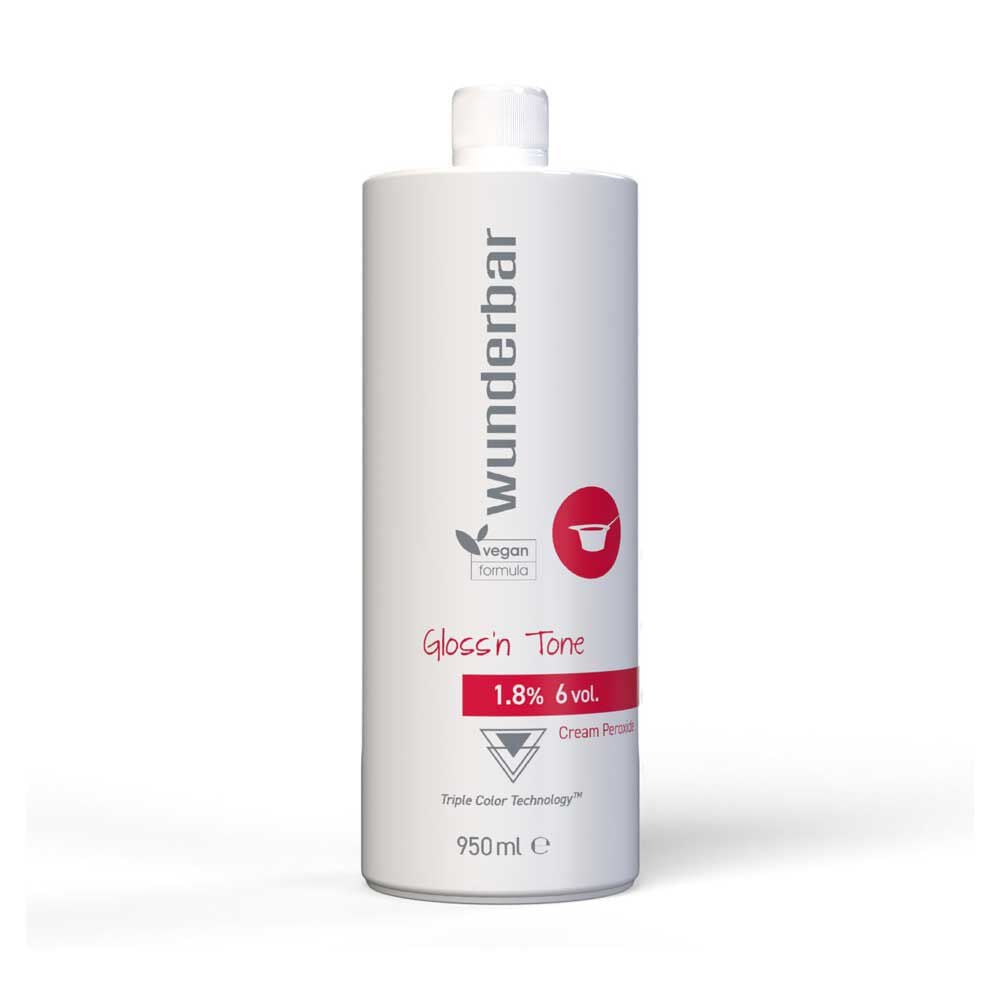 Wunderbar Gloss'n Tone Crème Peroxyde Haute Viscosité 1.8%-6V 950ml Wunderbar Gloss'n Tone Crème Peroxyde Haute Viscosité 1.8%-6V 950ml