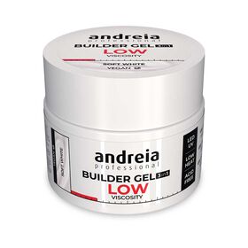 Andreia Professional Builder Gel 3 in 1 - Faible Viscosité Blanc doux 44g