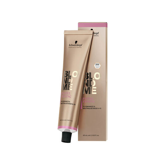 Schwarzkopf Professional Blond Me Permanent Haarkleuring Pastel Toning 60ml Ijs