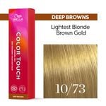 Wella Professionals Color Touch Coloration demi-permanente 10/73 Blond Très Très Clair Marron Doré 60ml