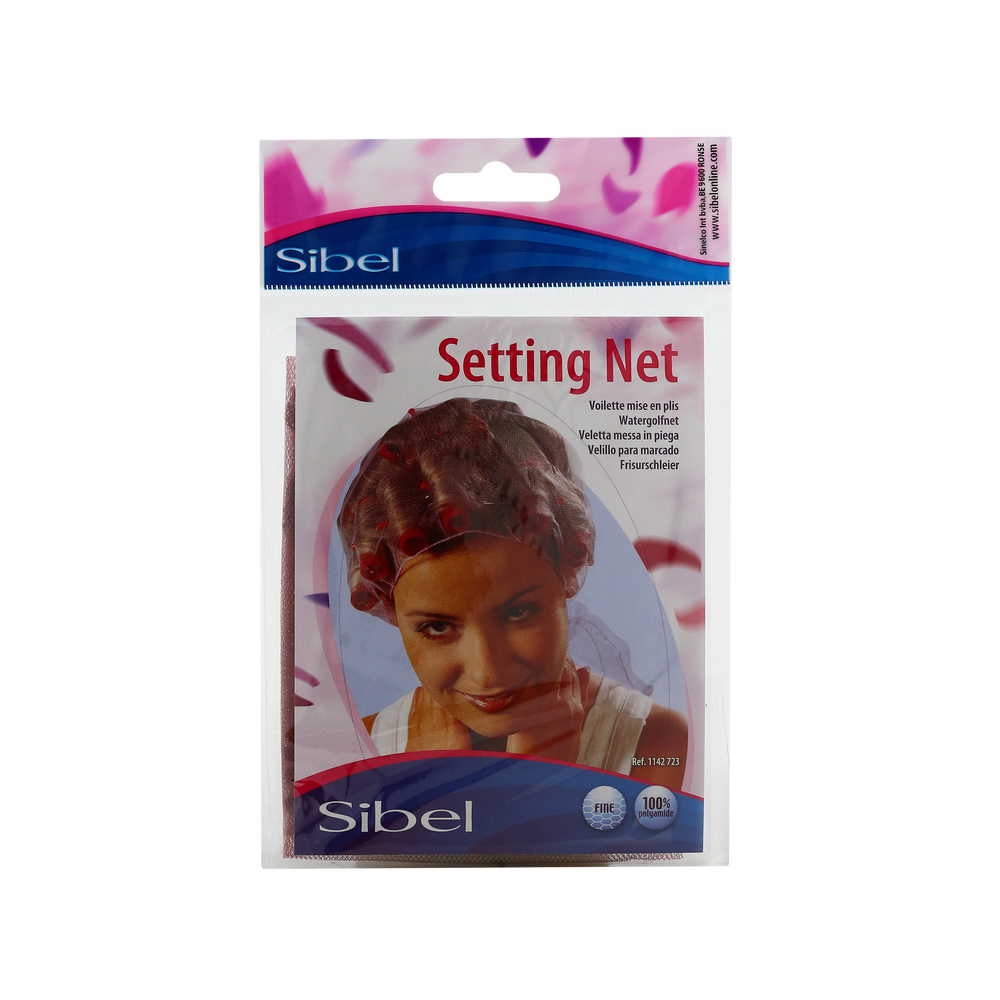 Sibel Setting Net Tulle Bruin