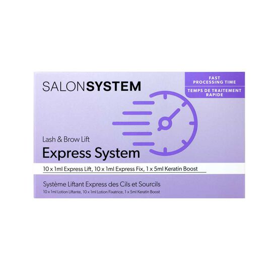 Salon System Syst&egrave;me liftant de rehaussement des cils et sourcils - Trio Express