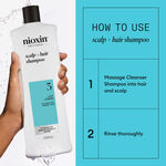 Nioxin System 3 Hoofdhuid + Haar Shampoo 1l