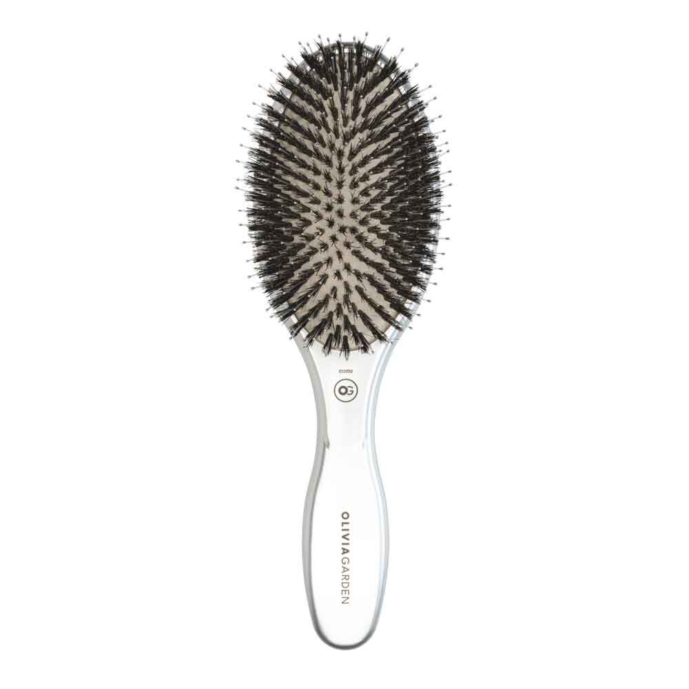 Olivia Garden Expert Care Oval Boar & Nylon Brush