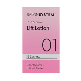 Salon System Lash & Brow Lift Stap 1 Liftlotion Voor Wimpers & Wenkbrauwen Zakjes 15 st.