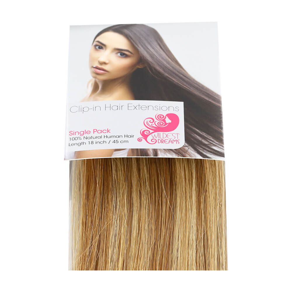 Wildest Dreams Extensions Cheveux Lisses Humains Clip-In 1pc 46cm