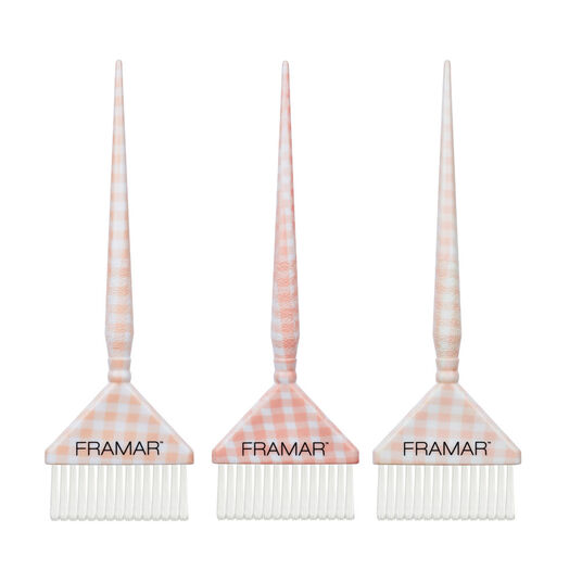 Framar Peach Please Big Daddy Borstel Set 3 stuks