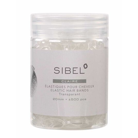 Sibel Micro-Braid &eacute;lastiques pour cheveux 20mm
