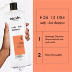 Nioxin System 4 Hoofdhuid + Haar Shampoo 1l