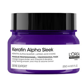 L'Or&eacute;al Professionnel S&eacute;rie Expert Keratin Alpha Sleek Professioneel Haarmasker 250ml