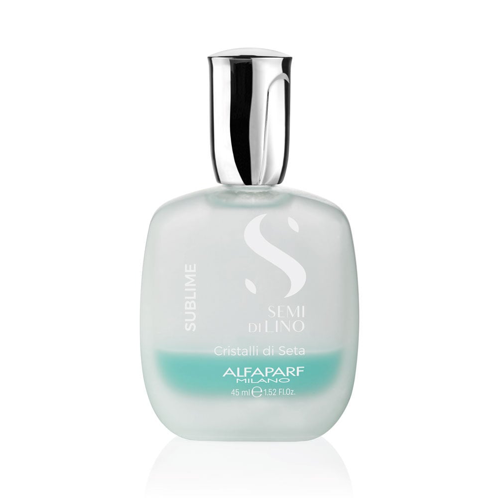 Alfaparf Milano Semi Di Lino Sublime Cristalli Di Seta Verfijnend Zijde-Serum 45ml Alfaparf Milano Semi Di Lino Sublime Cristalli Di Seta Verfijnend Zijde-Serum 45ml