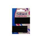 Sibel Pinces Droites Straight 70mm Noir 24pcs.