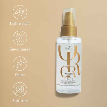 Wella Professionals Oil Reflections Huile Lissante Légère 100ml Wella Professionals Oil Reflections Huile Lissante Légère 100ml