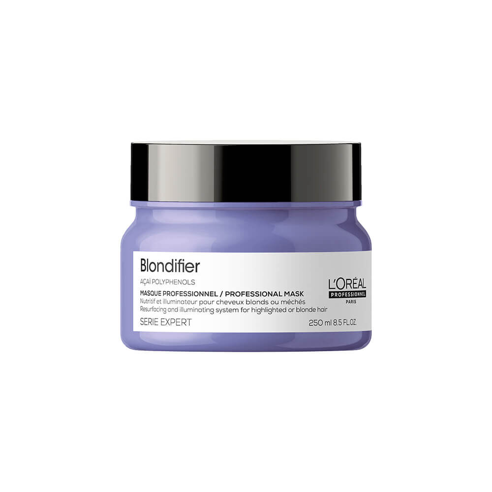 L'Oréal Professionnel Série Expert Blondifier Masker voor haar met highlights of blond haar 250ml L'Oréal Professionnel Série Expert Blondifier Masker voor haar met highlights of blond haar 250ml
