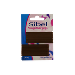 Sibel Pinces Droites Straight 70mm Marron 24pcs.