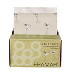 Framar Extra Dirty Feuilles aluminium coiffure 12.7x27.9cm pr&eacute;d&eacute;coup&eacute;es Lot de 500