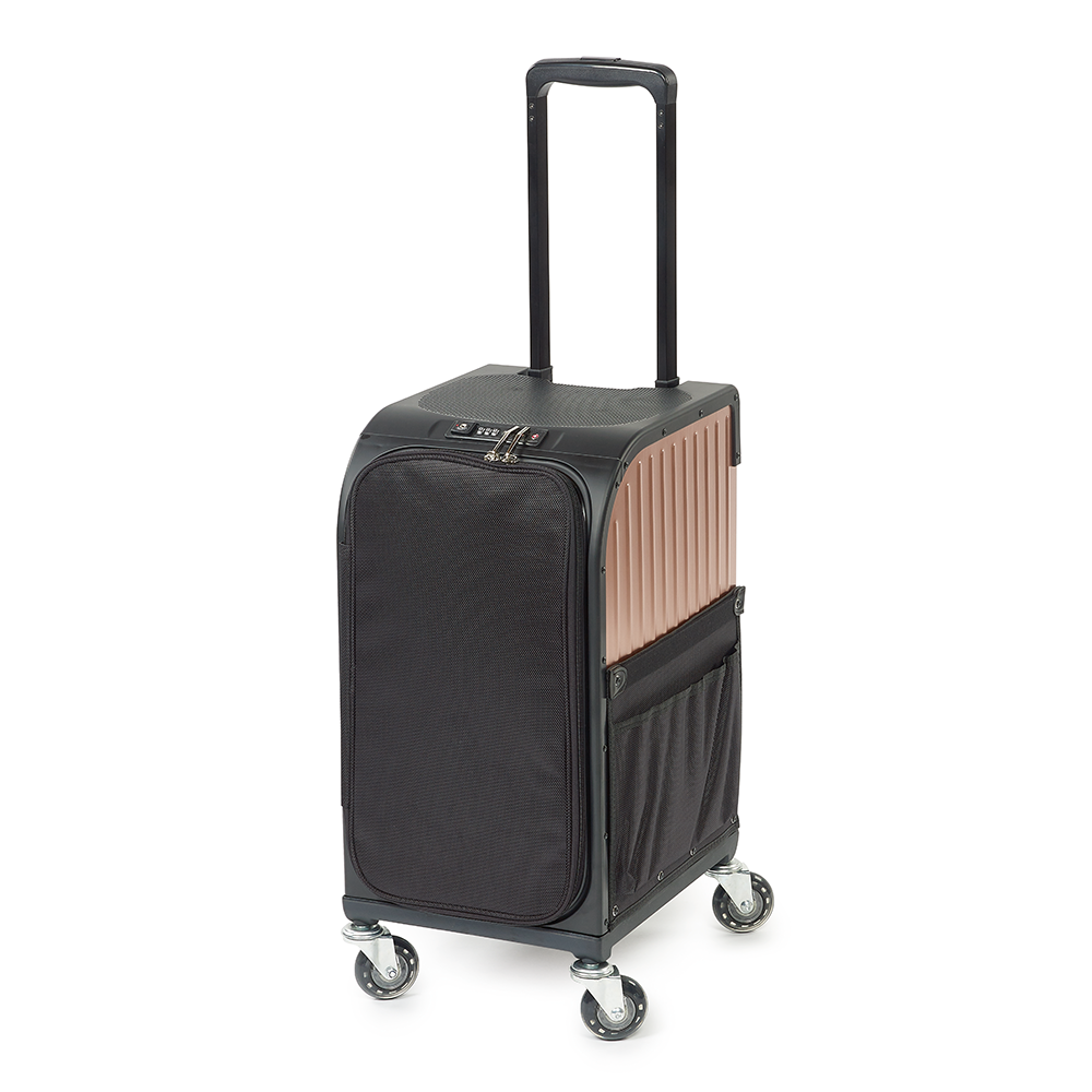 Sibel Valise-tabouret Rollercoaster Rose Gold