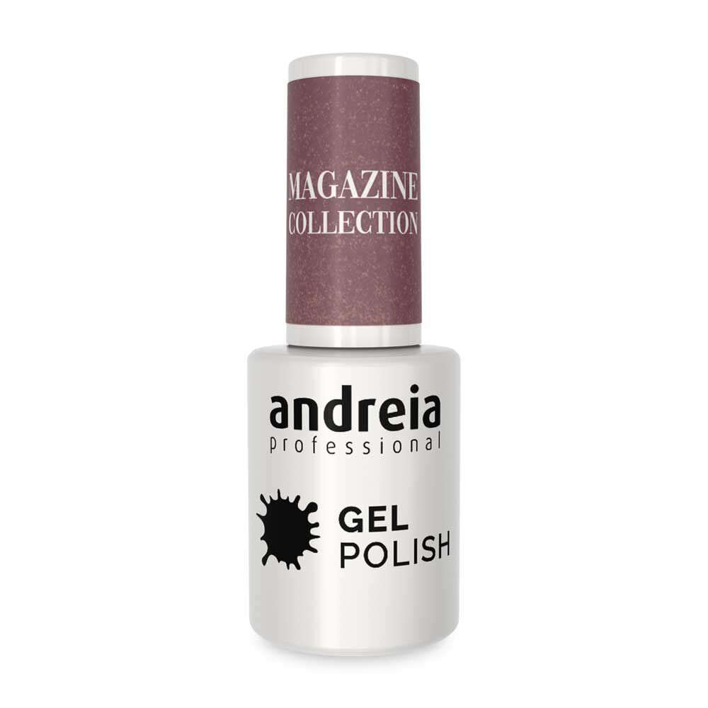 Andreia Professional Gel Polish Gellak - Magazine Collection MZ6 Metallic Nude 10.5ml