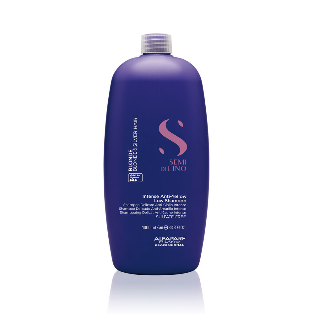 Alfaparf Milano Semi Di Lino Blonde Milde Anti-Geelzweem Shampoo 1L Alfaparf Milano Semi Di Lino Blonde Milde Anti-Geelzweem Shampoo 1L