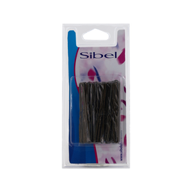 Sibel Hairpins Golvend 65mm Bruin 50st//946505015