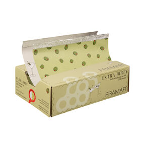 Framar Extra Dirty Feuilles aluminium coiffure 20.3x27.9cm pr&eacute;d&eacute;coup&eacute;es Lot de 200