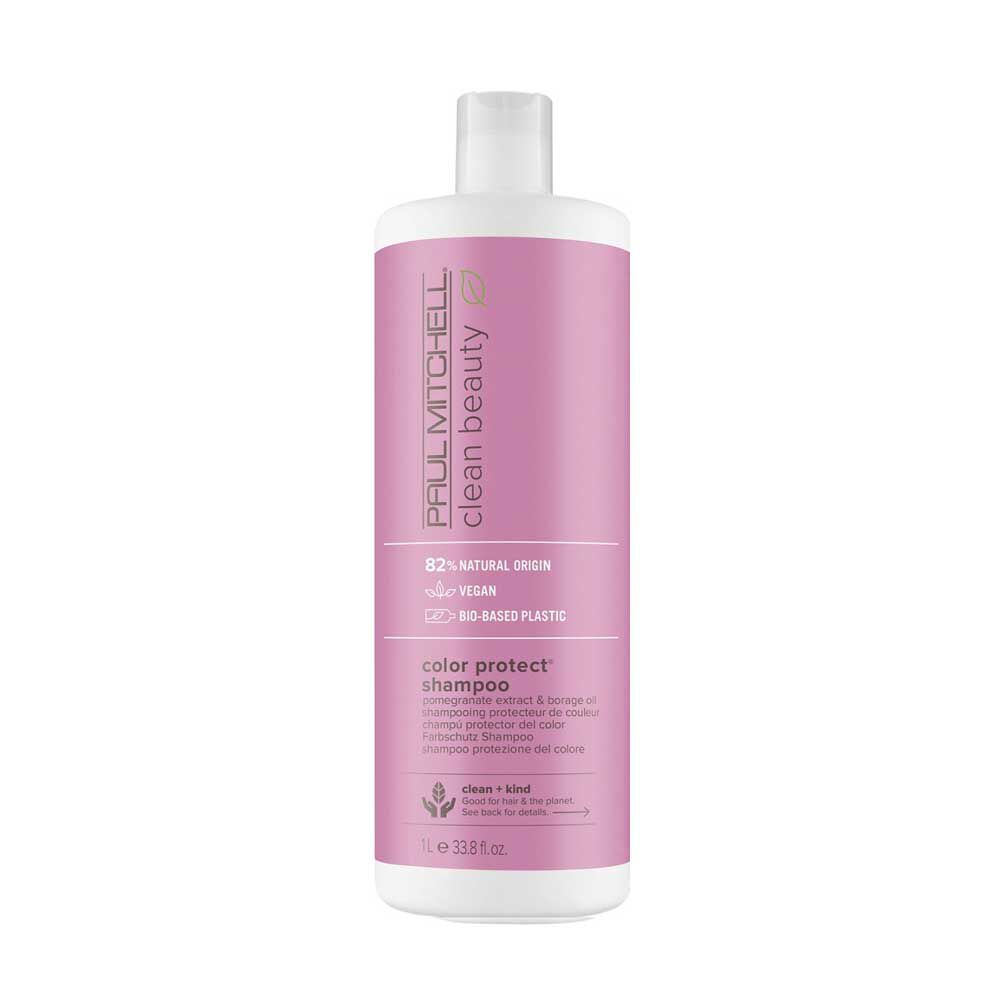 Paul Mitchell Clean Beauty Shampooing Protecteur de Couleur 1L