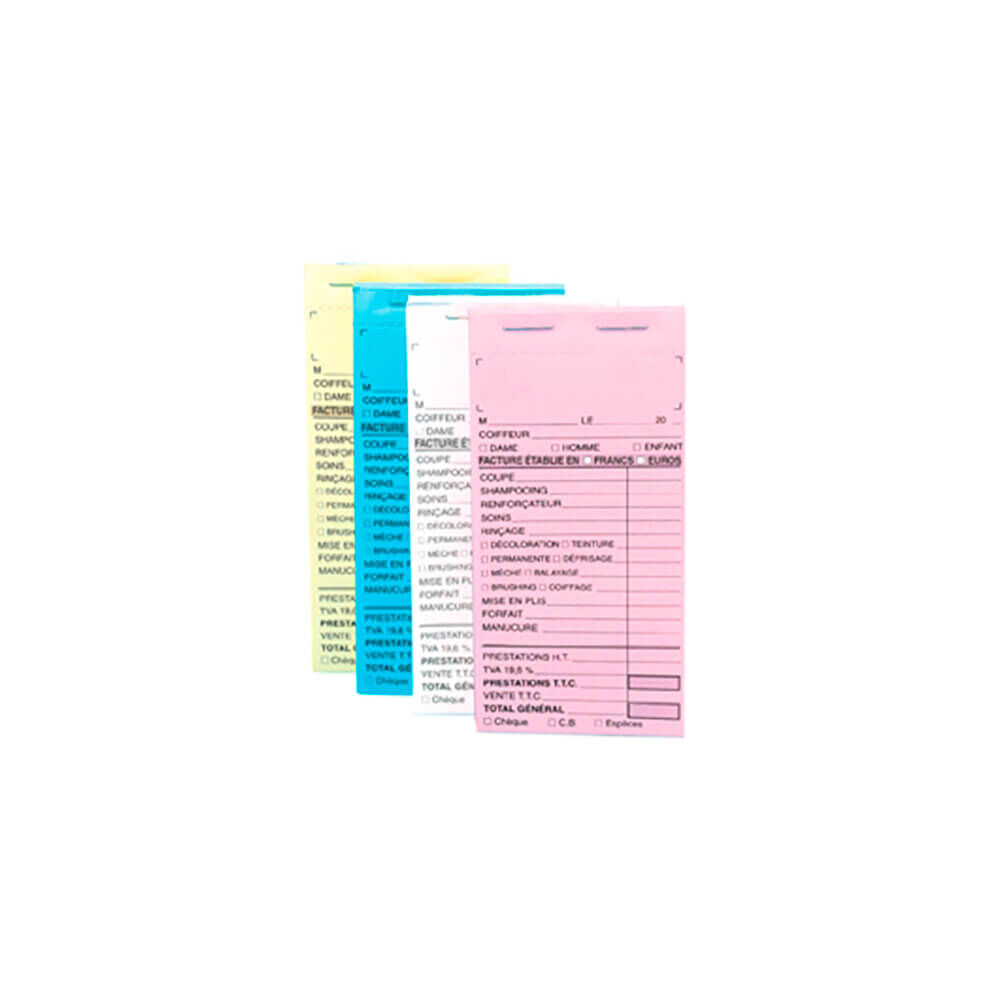Sibel Carnets de Caisse Blancs x10 Sibel Carnets de Caisse Blancs x10