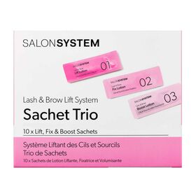 Salon System Trio Sachets voor Wimper- en Wenkbrauwlifting