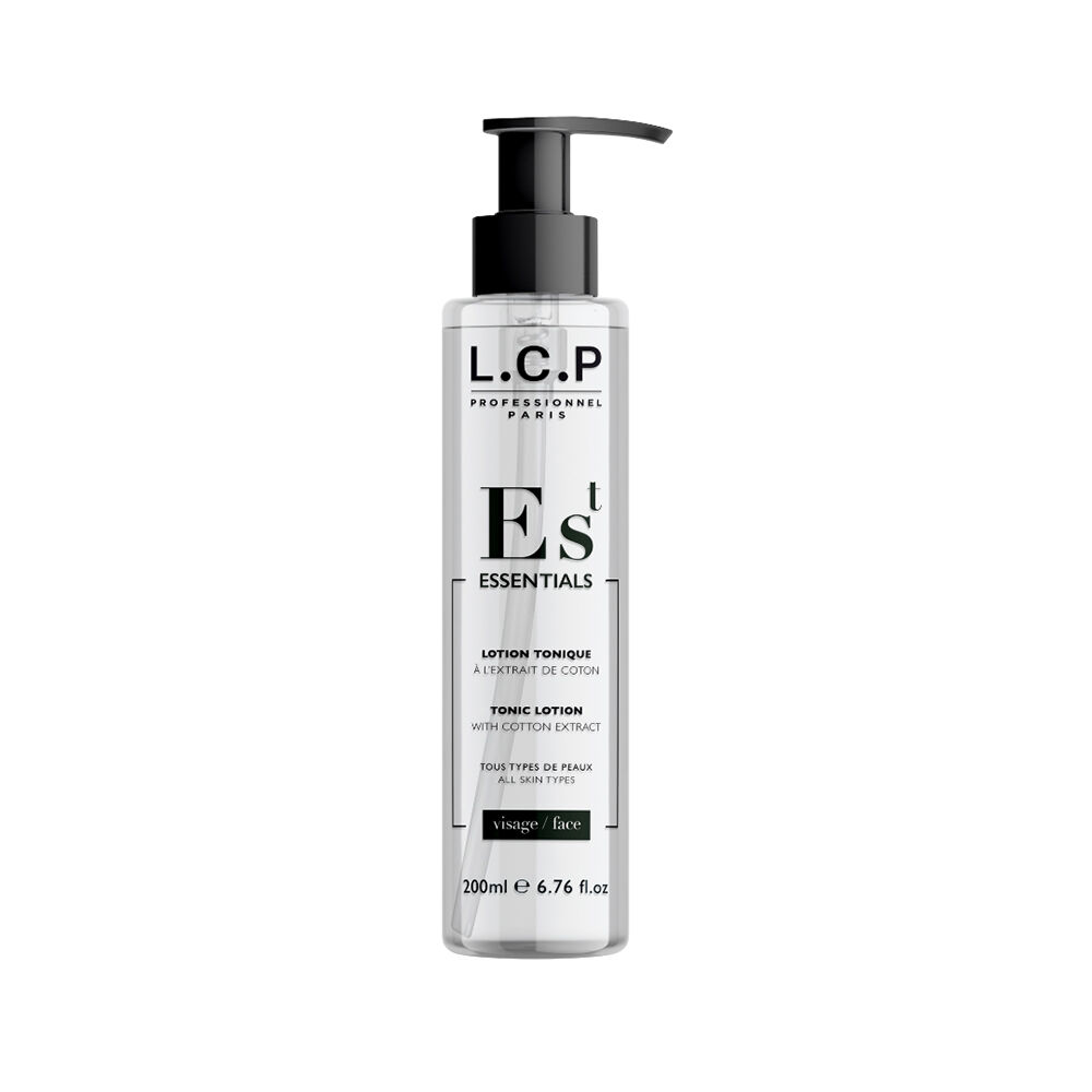 L.C.P Professionnel Essentials Tonische lotion met katoenextract 200ml L.C.P Professionnel Essentials Tonische lotion met katoenextract 200ml