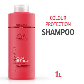 Wella Professionals Invigo Color Brilliance Shampooing Cheveux Épais 1l