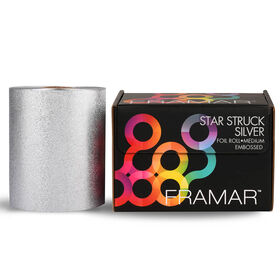 Framar Reliëf Folie Roll Star Struck Zilver