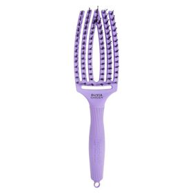 Olivia Garden Fingerbrush Iconique Sanglier et Nylon Lavande